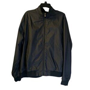 Peter Millar Men's Midnight Austin Jacket Size XL Black Lightweight Bomber Golf